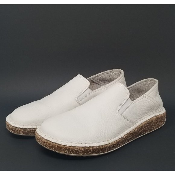 Birkenstock Shoes Birkenstock Womens 38 L7 Callan Slip On White